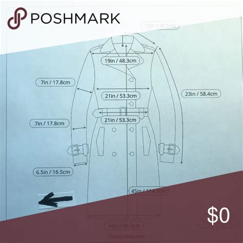 burberry lightweight trench coat|Burberry trench coat measurement chart.